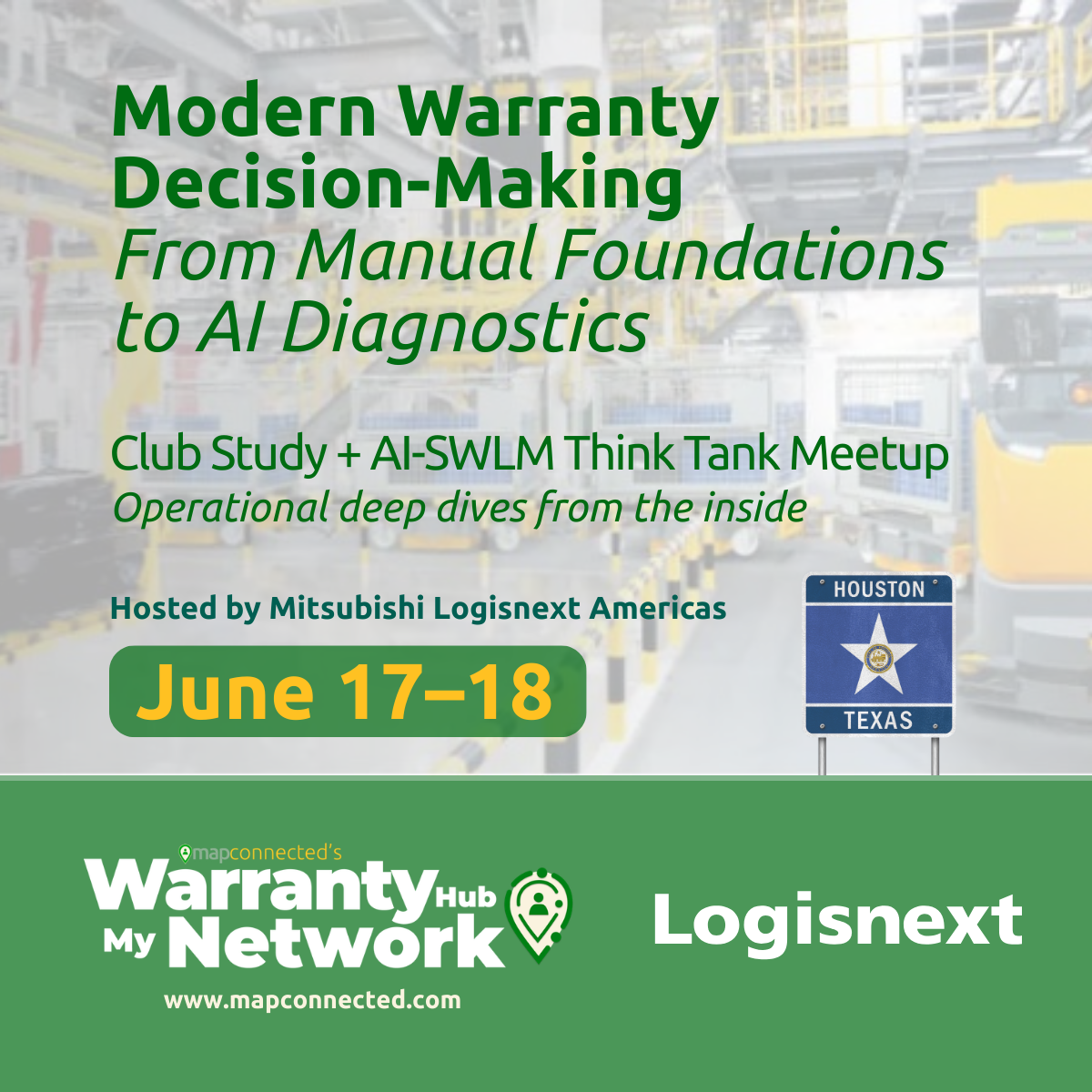 MAPconnected Brings Factory-Based Learning and Modern Warranty Decision-Making to June Club Study in Houston