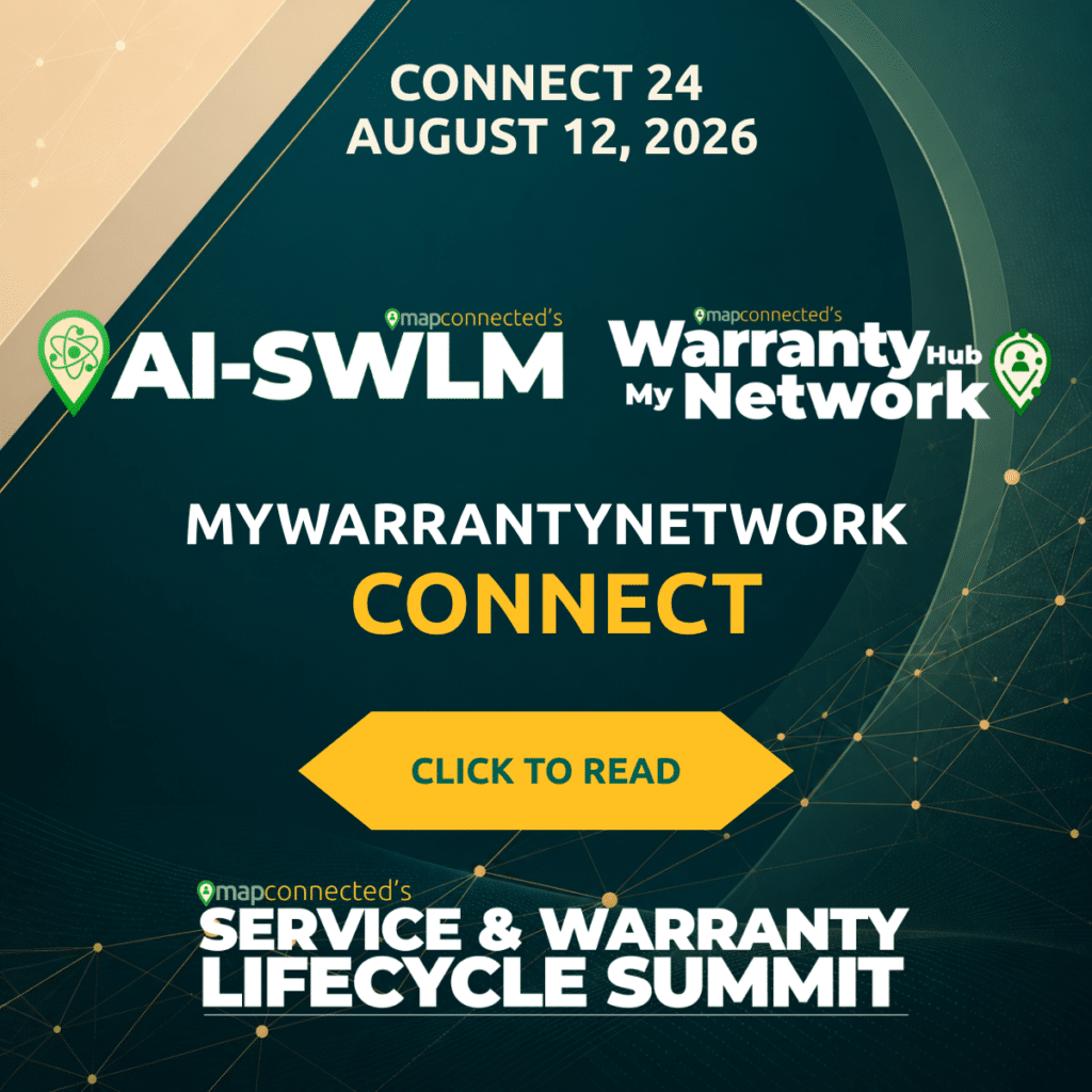 MyWarrantyNetwork CONNECT 24 featuring Summit speakers, warranty insights and August Xchange Groups
