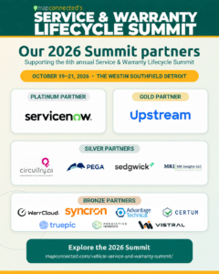 Look Who’s Attending graphic showing a selection of 24 company logos and stating that more than 60 companies have reserved for the Summit.