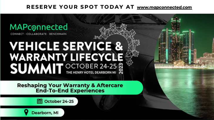 Early Bird Ticket Discounts End Sept 15th for Vehicle Service & Warranty Lifecycle Summit