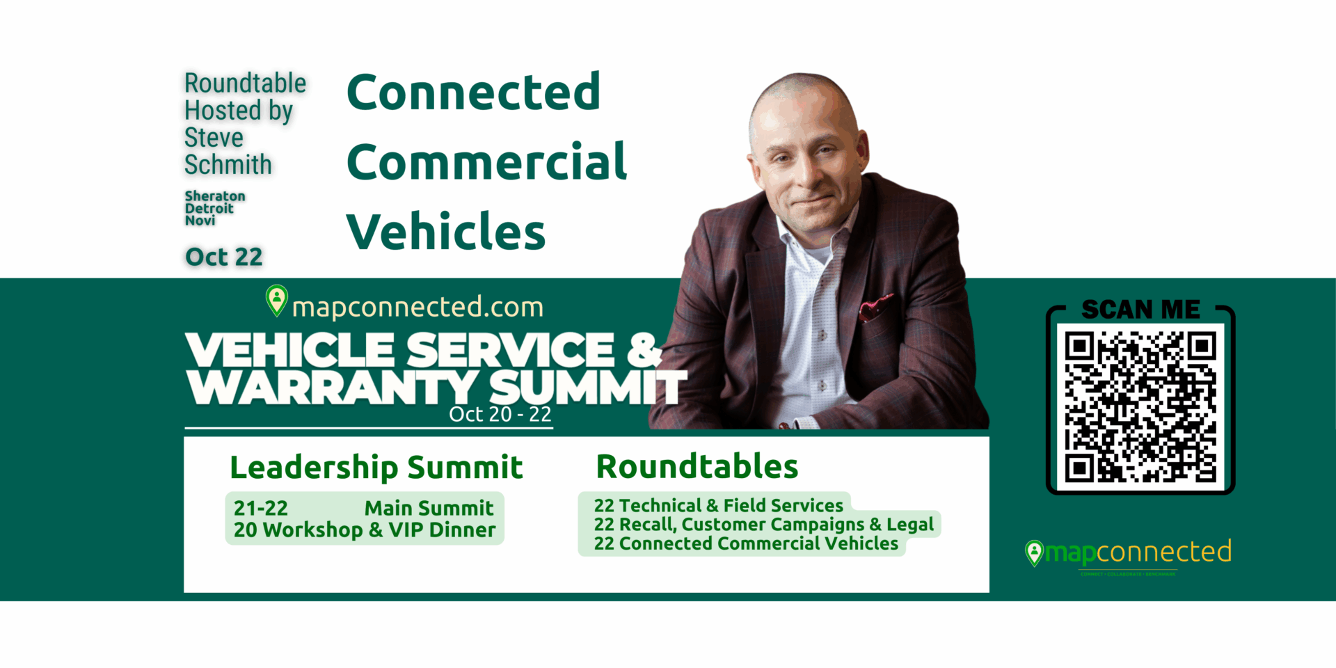 New This Year: Connected Commercial Vehicles Roundtable 