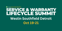 Service and Warranty Lifecycle Summit Banner 2026