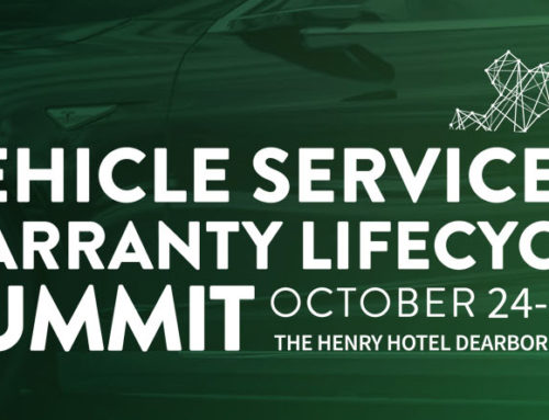 October 24-25: Vehicle Service & Warranty Lifecycle Summit, The Henry Hotel – Dearborn MI – Sign up for Alerts!