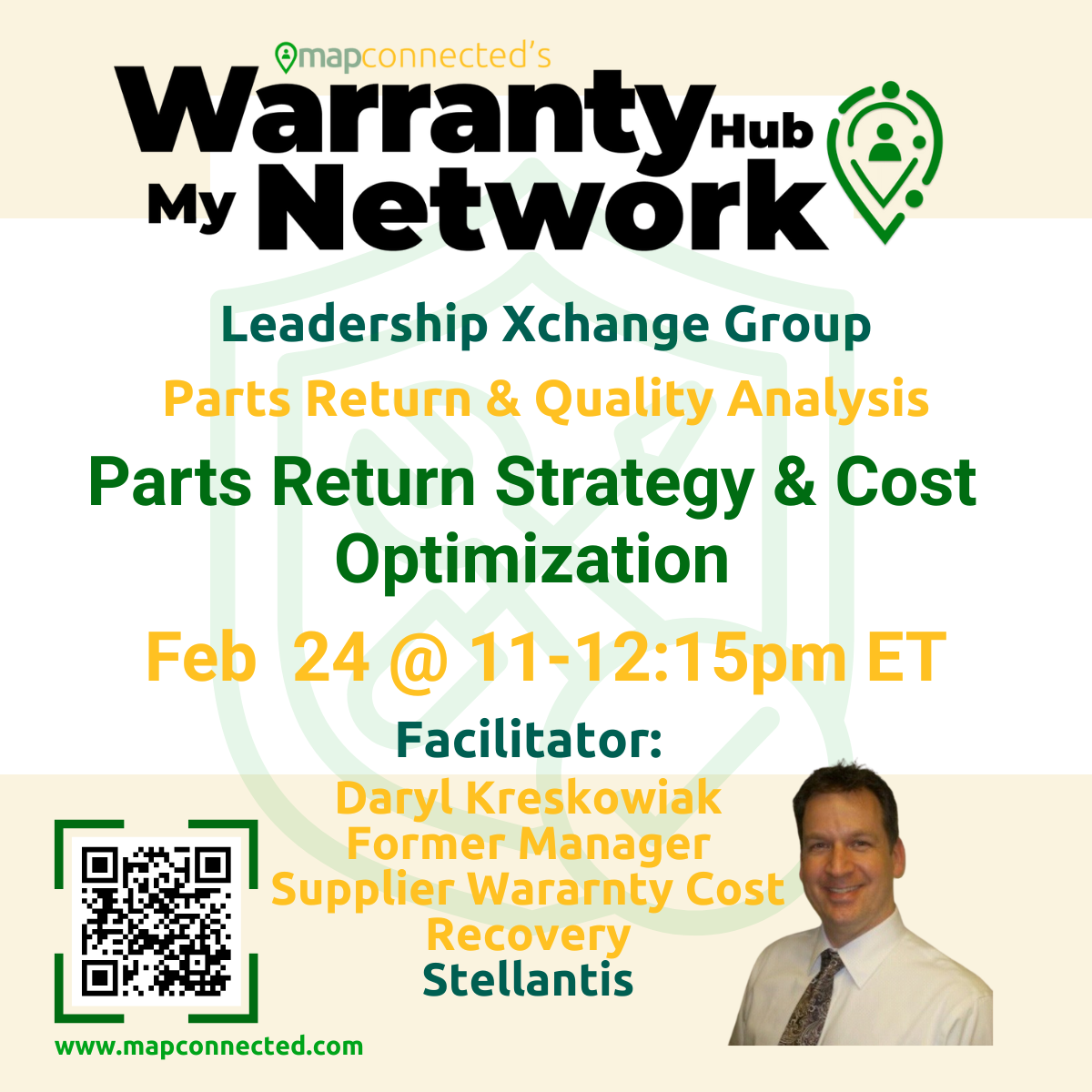 MAPconnected Launches Parts & Quality Analysis Xchange Group