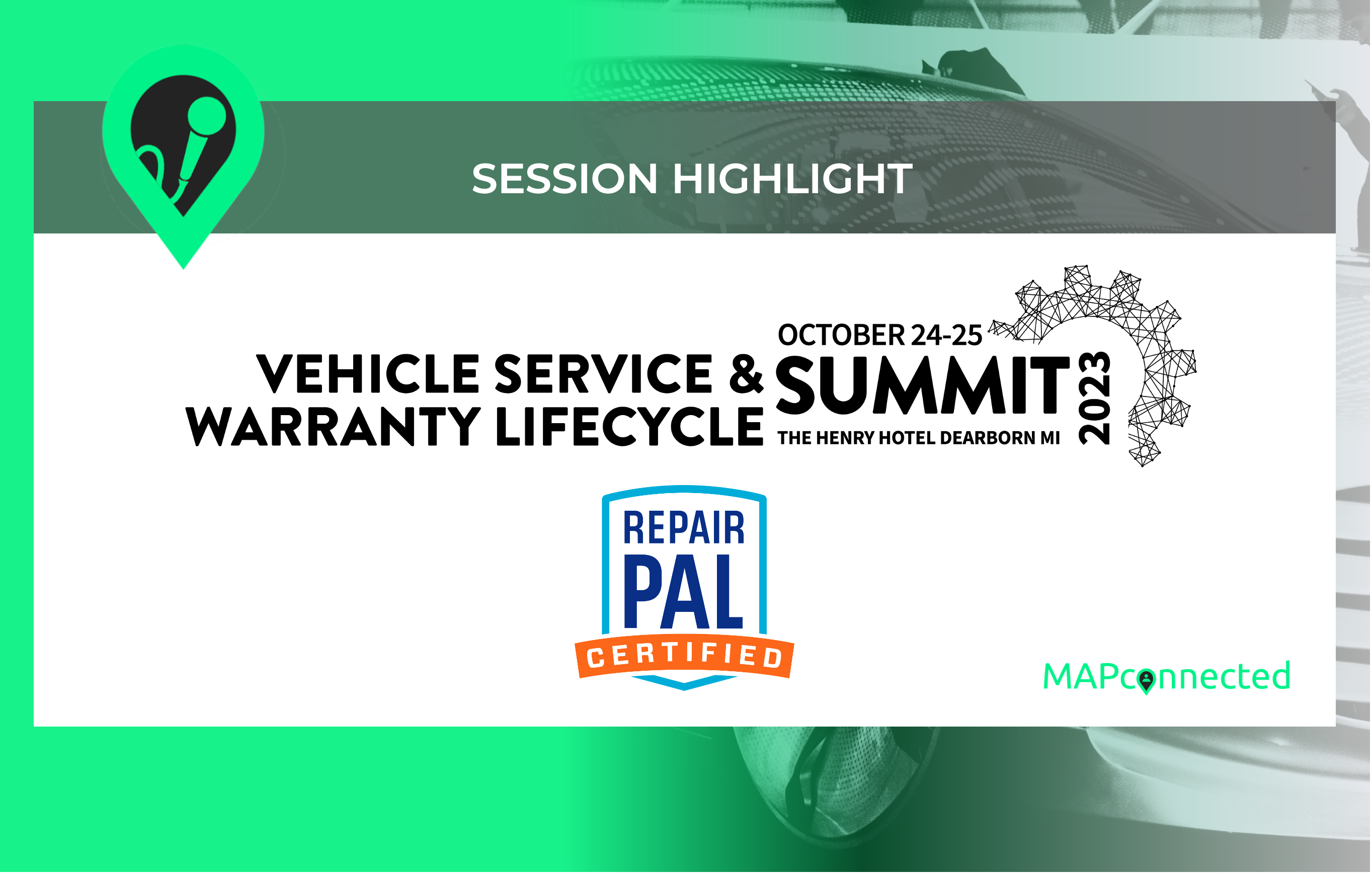 RepairPal Session Highlight – Vehicle Service and Warranty Lifecycle Summit 2023