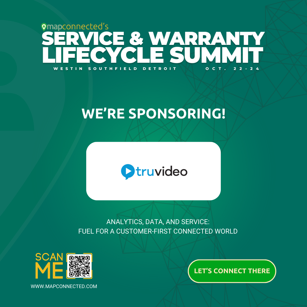We’re Sponsoring! TRUVIDEO – MAPconnected 2024