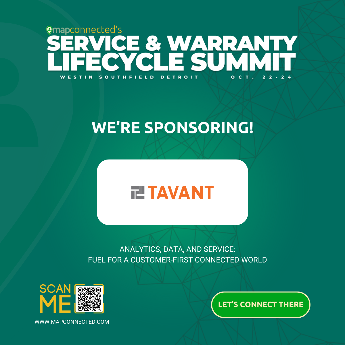 We’re Sponsoring! TAVANT – MAPconnected 2024