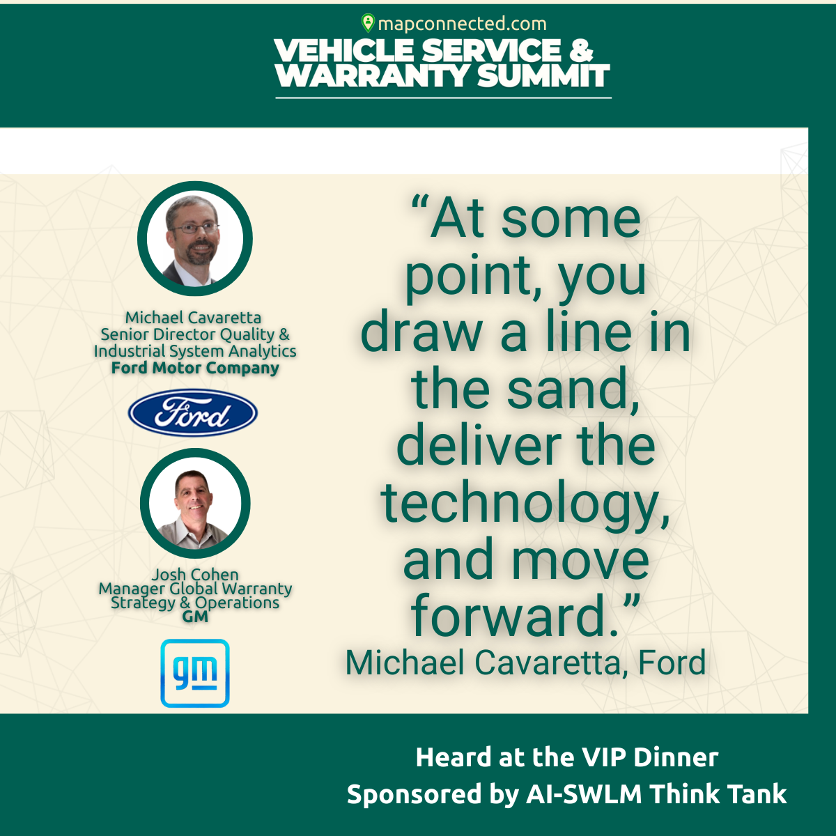 From Theory to Execution: What OEM Leaders Shared at the MAPconnected VIP Dinner